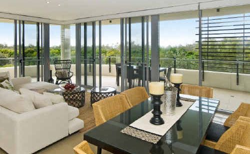 Stunning luxury: The interior of the new million-dollar-plus display apartment at Cotton Beach on the Tweed Coast. Stunning luxury: The interior of the new million-dollar-plus display apartment at Cotton Beach on the Tweed Coast.